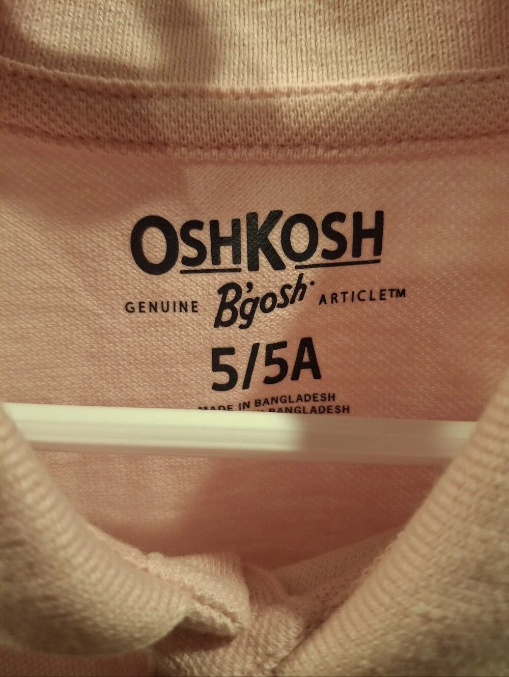 OshKosh B'gosh Pink Polo Shirt for Kids